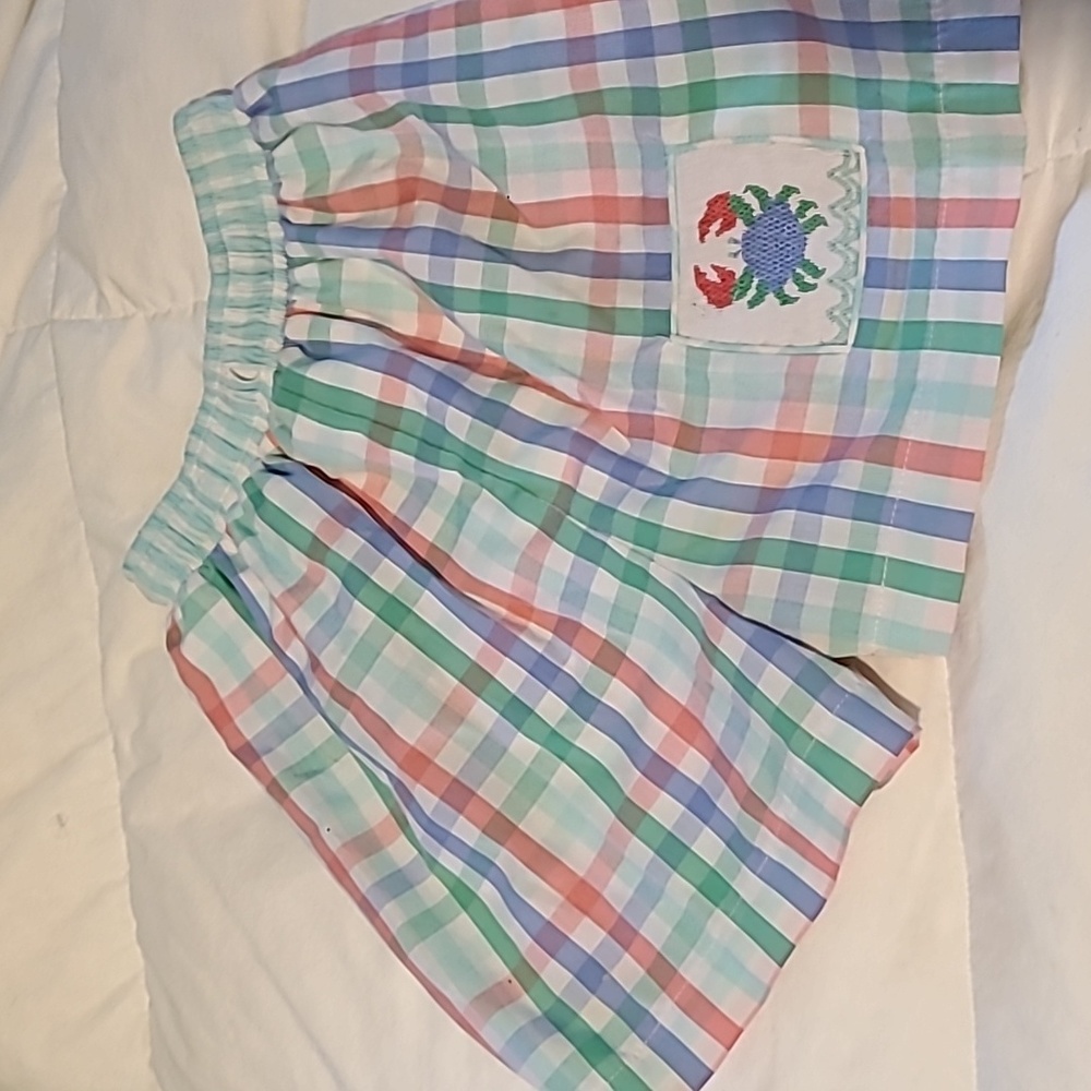 Shrimp and grits swim trunk